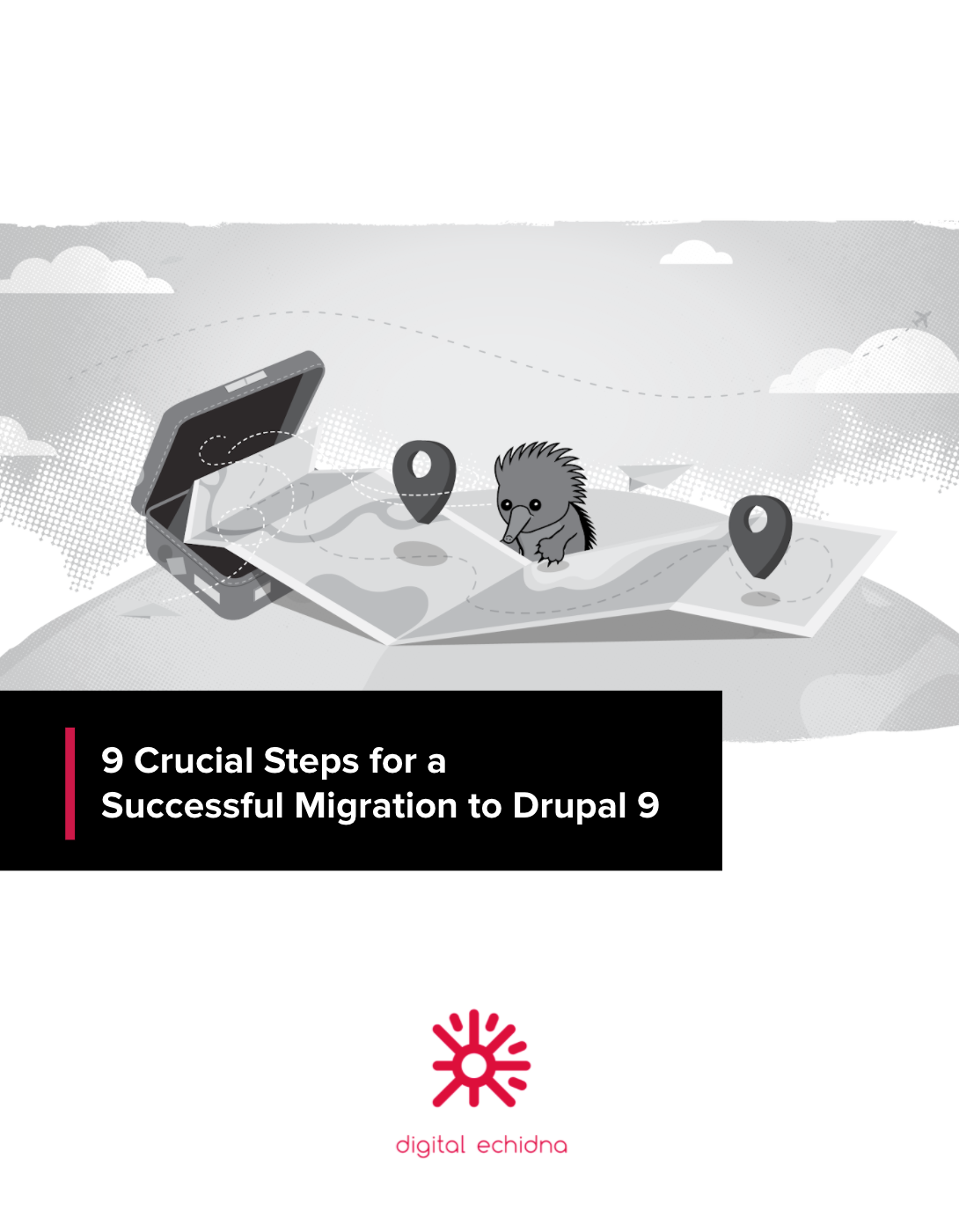 Title page of Drupal 9 eBook