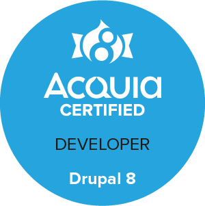 D8 Dev Badge