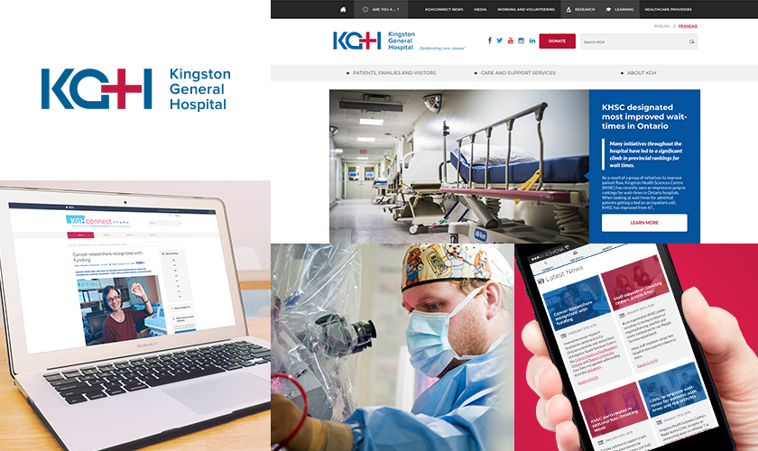 KGH work screens images collage
