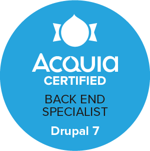 backend specialist 7 badge